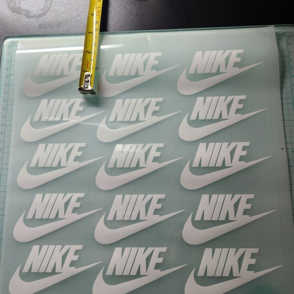 Nike 15 white htv 2x4 inches - Picture 2 of 6